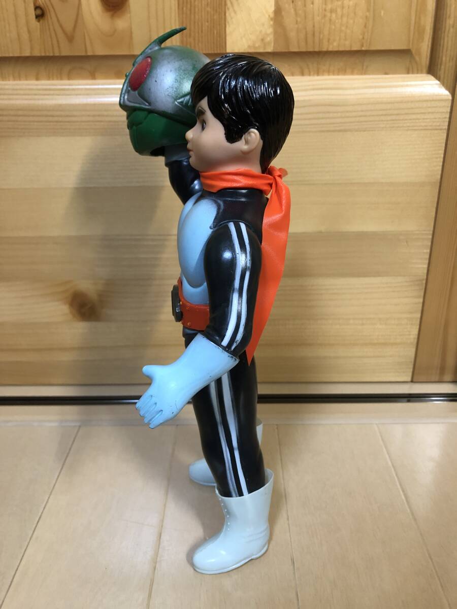 当時物！！仮面ライダー1号と2号のミドルサイズ バンダイ ポピー