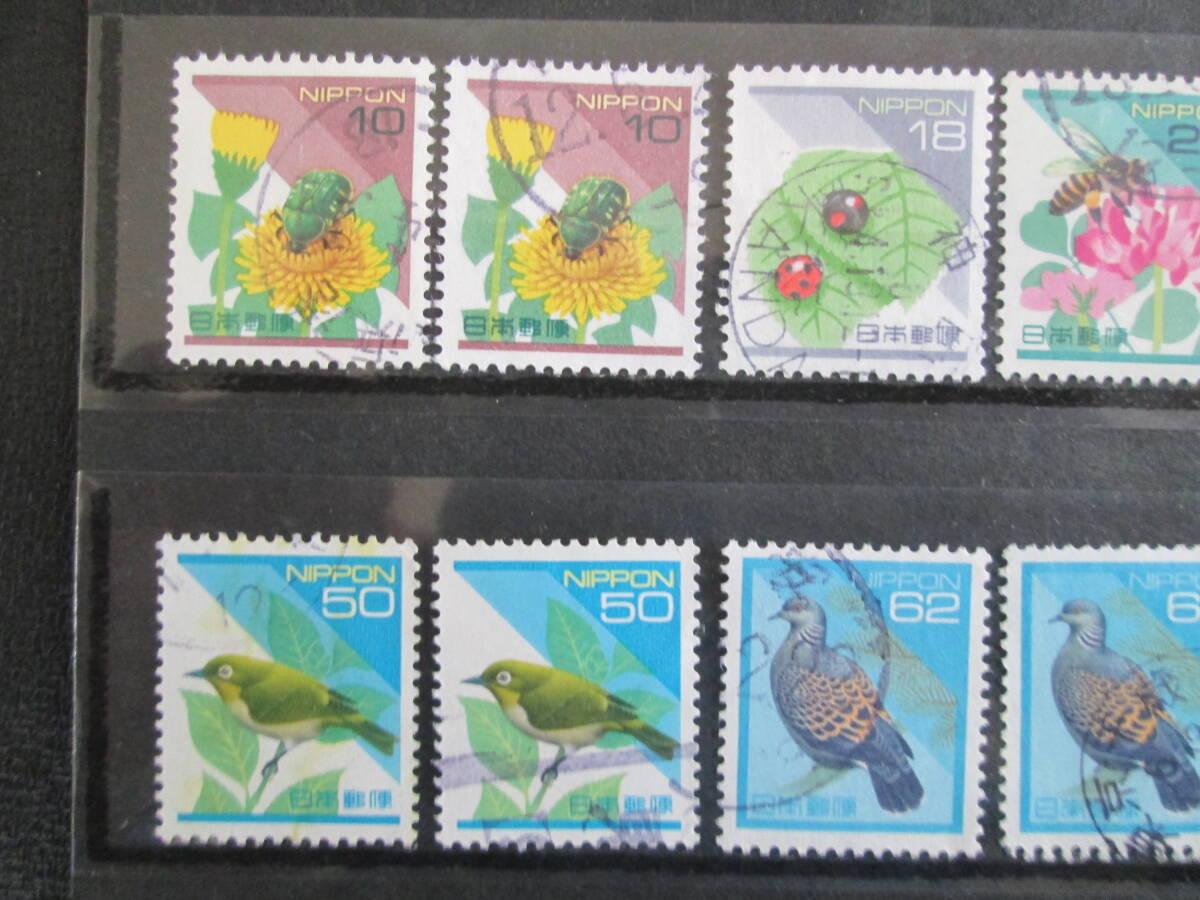 まとめ売り 使用済日本普通切手 平成シリーズ 各種 計4,570枚 紙付き