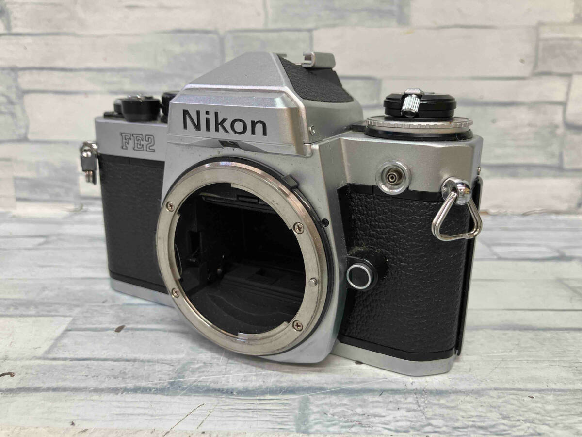 ジャンク Nikon フィルムカメラ 一眼レフ FE2 ボディ TU04 FE2