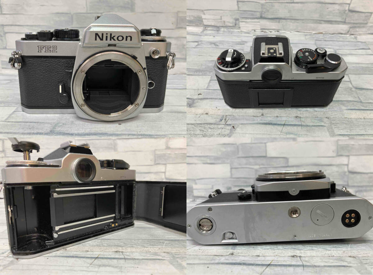 ジャンク Nikon フィルムカメラ 一眼レフ FE2 ボディ TU04 FE2