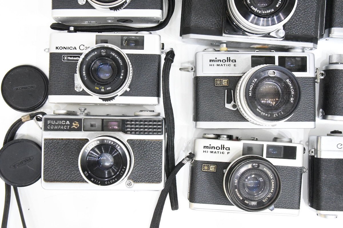 レンジファインダー カメラ ④ 20台 まとめ ジャンク OLYMPUS等