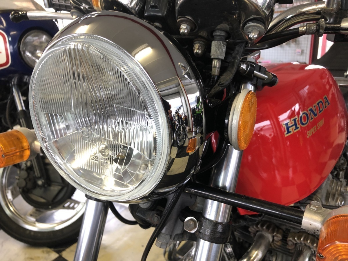 シビエ凹みライトCIBIE CB400F CB400FOUR