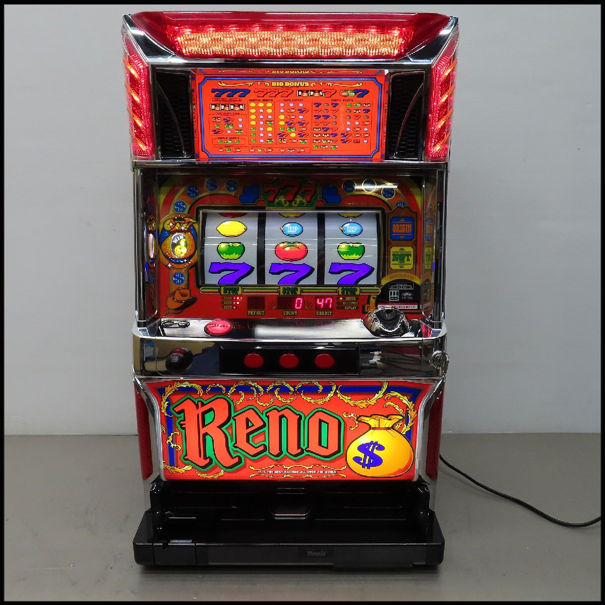 パチスロ実機 スーパーリノ レモンver. 4号機