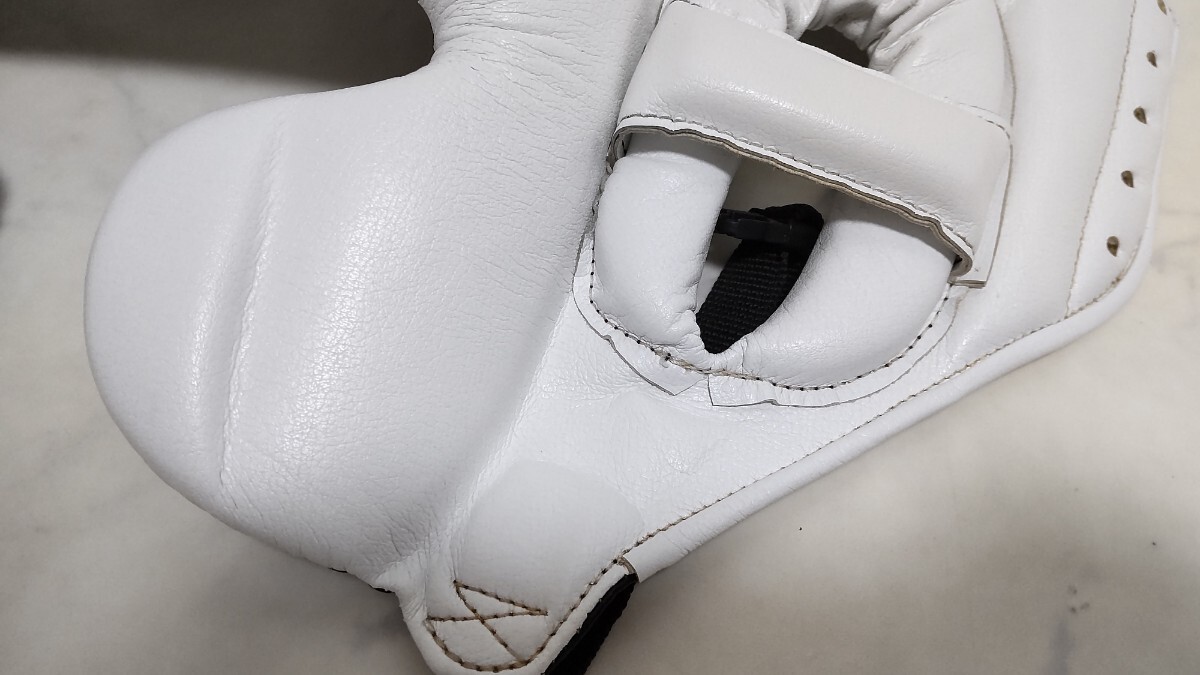 Winning ヘッドギア L ホワイト フェイスガード無しタイプ 希少