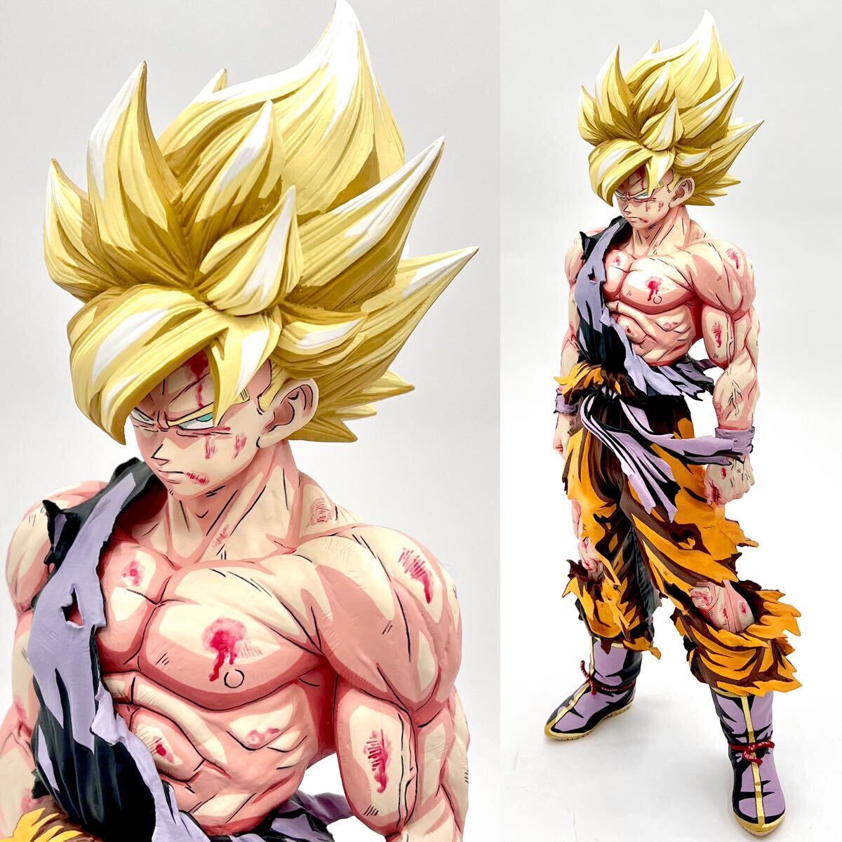 ドラゴンボール 孫悟空 ベジータ SMSP リペイント 二次元彩色