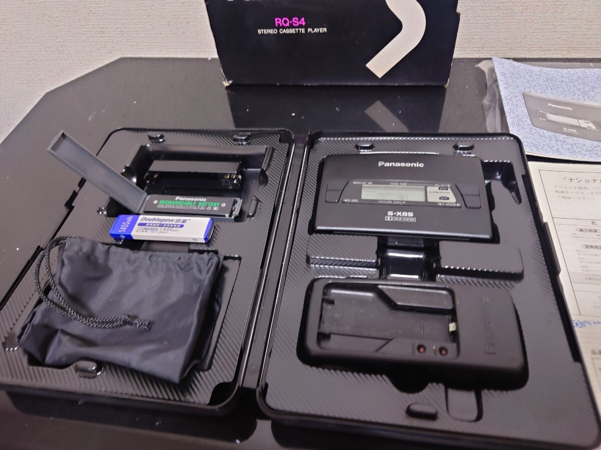 即決 希少 当時物 送料無料 パナソニック カセットプレーヤー RQ S4