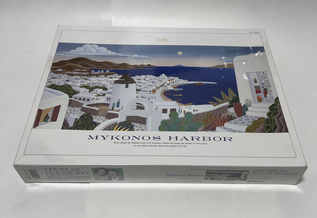 希少 ジグソーパズル トーマスマックナイト ミコノスハーバー 2000