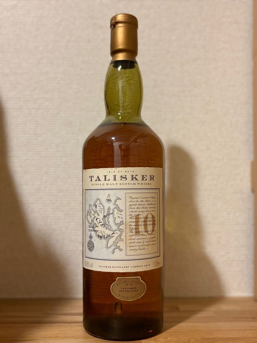 タリスカー10年 旧型 マップラベル タリスカー 10年 オフィシャル