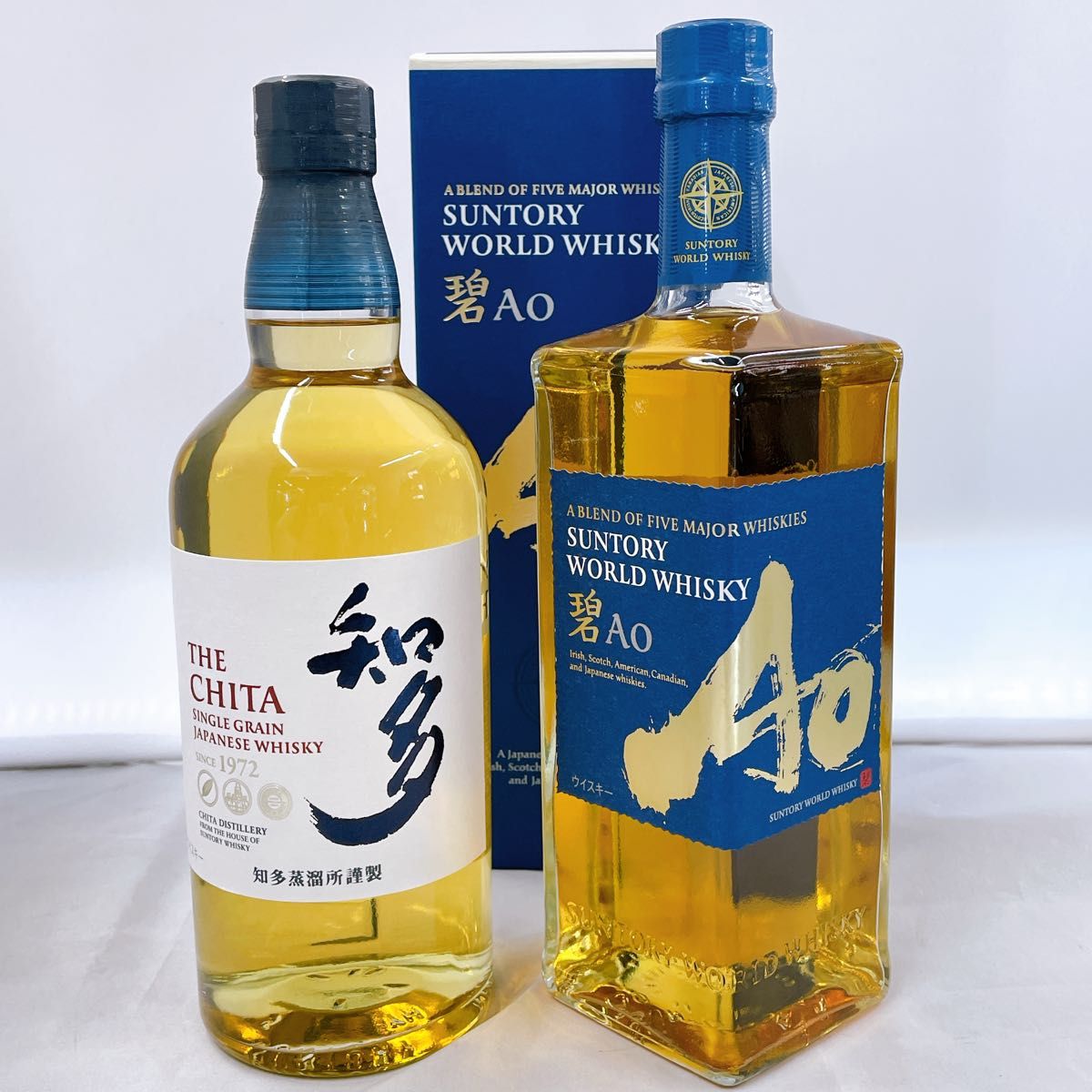 サントリー ウイスキー 知多 Ao 碧 知多ウイスキーとサントリー碧AO
