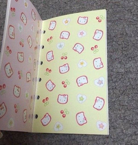 サンリオ ハローキティ サイン帳 プロフィール帳 さくらんぼ レトロ