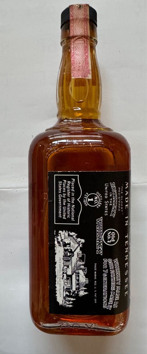 未開栓】ジャックダニエル オールド No7 ウイスキー 旧ボトル 赤封印