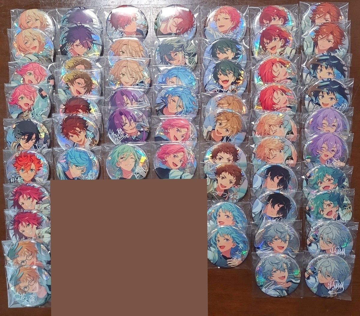 10個 巴日和 グラコレ 9周年 缶バッジ あんスタ