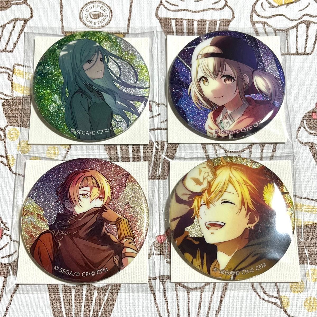 プロセカ 東雲彰人 グリッター 缶バッジ 7A 予約商品】グリッター缶