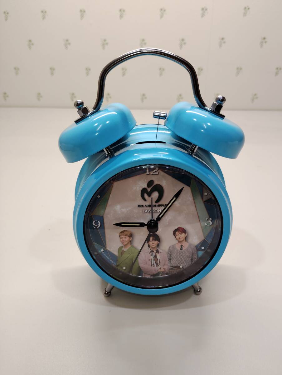 新品】ミセスMrs. GREEN APPLE⭐︎ボイス入り目覚まし時計 ローソン