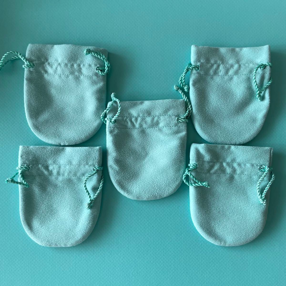 正規品 美品ティファニー巾着10枚セット （大サイズ9x11cm） Tiffany