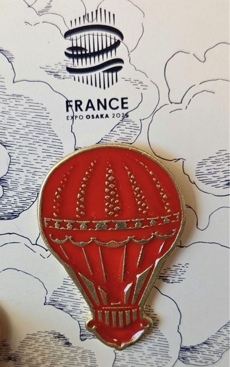 万博 大阪 フランス ピンバッジ 気球｜Yahoo!フリマ（旧PayPayフリマ）