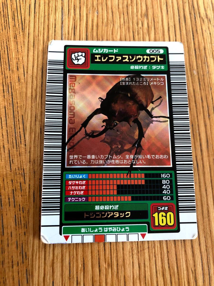 ムシキング アメリカ版 エレファスゾウカブト ムシキング アメリカ版