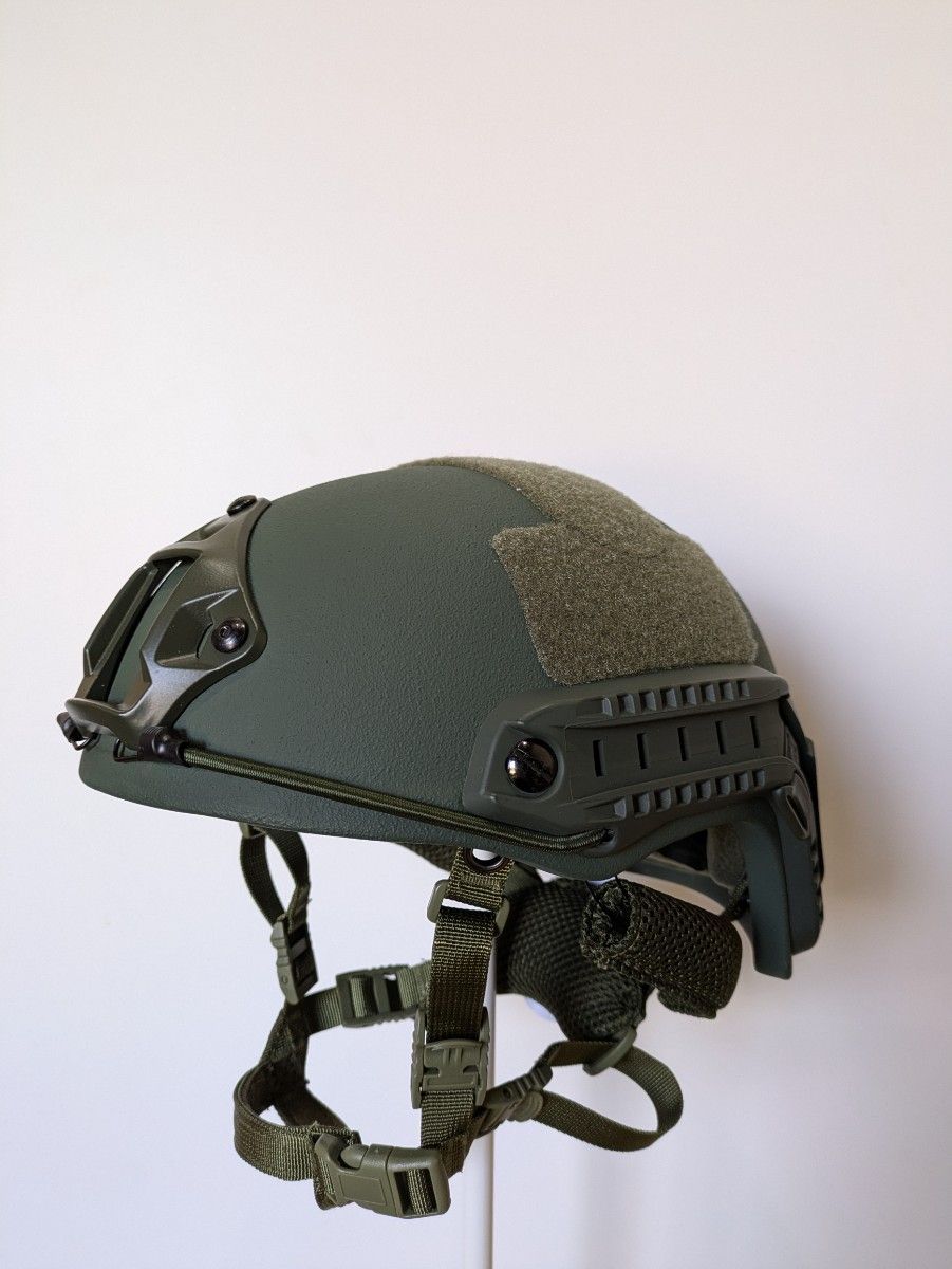 NIJ IIIA レベル3A対応 自衛隊迷彩 Fast型 防弾ヘルメット カバー NIJ
