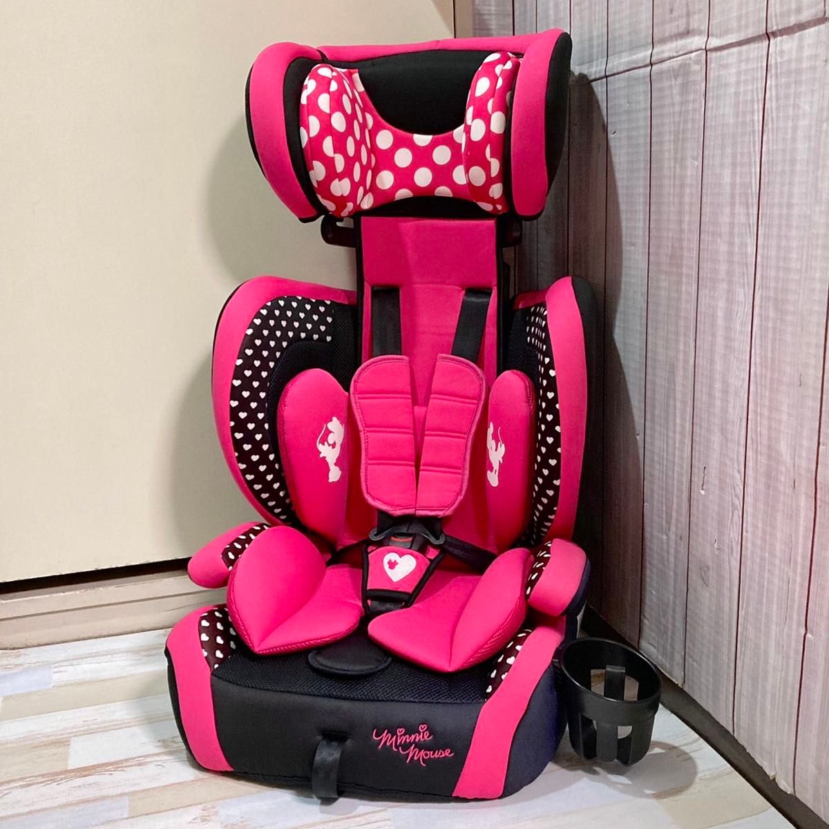 HG ミニーマウス チャイルドシート ジュニアシート 限定モデル 西松屋