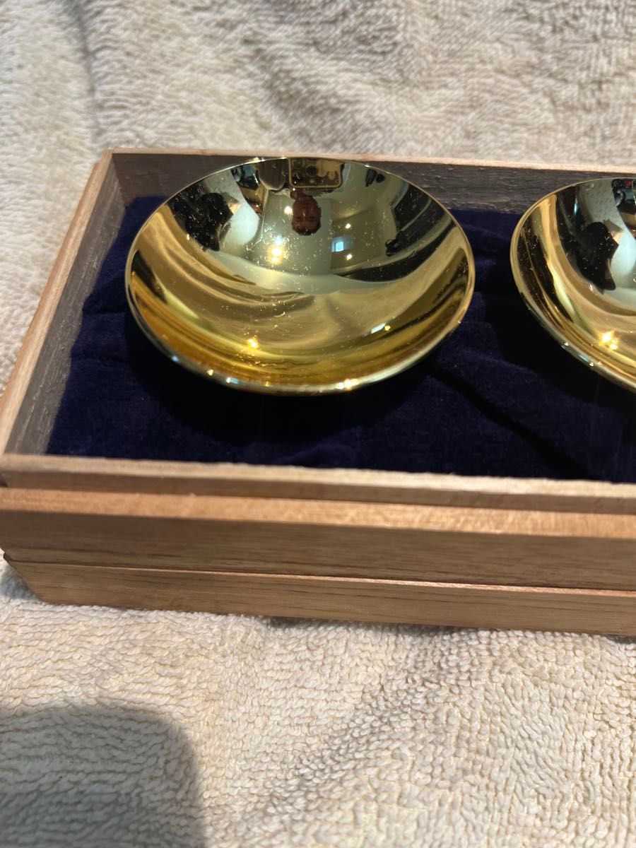 金杯 干支 3支 セット 24kgp 24KGP 金メッキ 縁起物 盃 置物 ゴールド