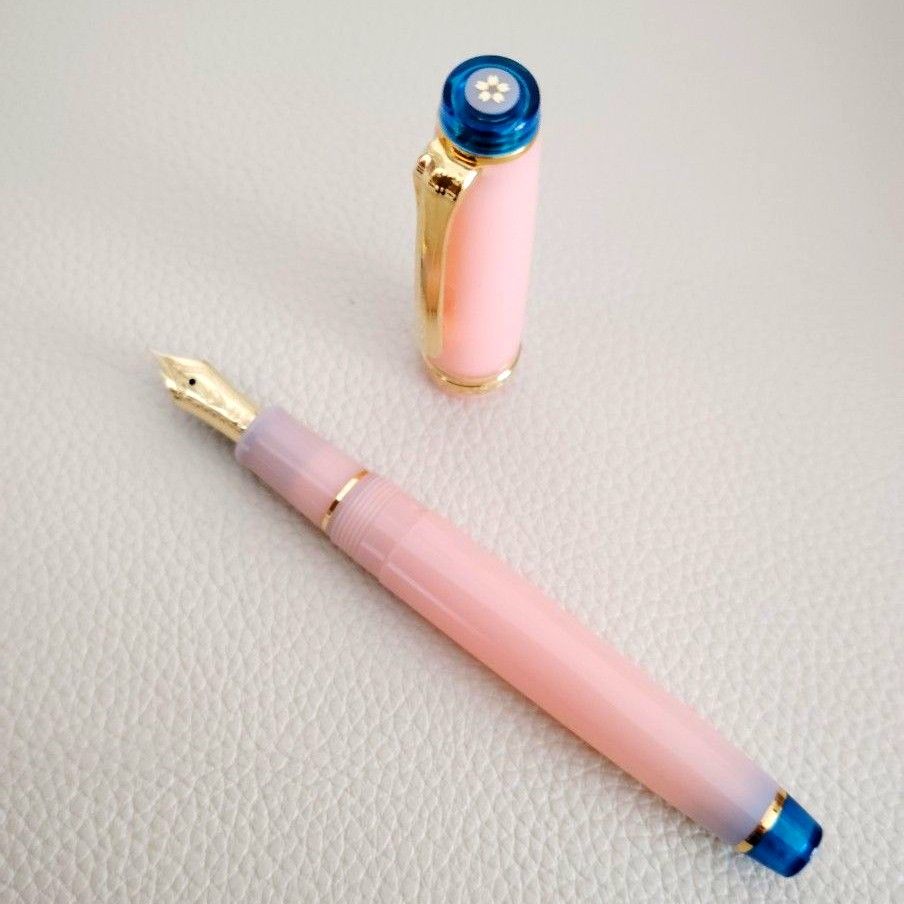 新品未開封品】セーラー万年筆 チェリーブロッサム М 万葉 海外モデル