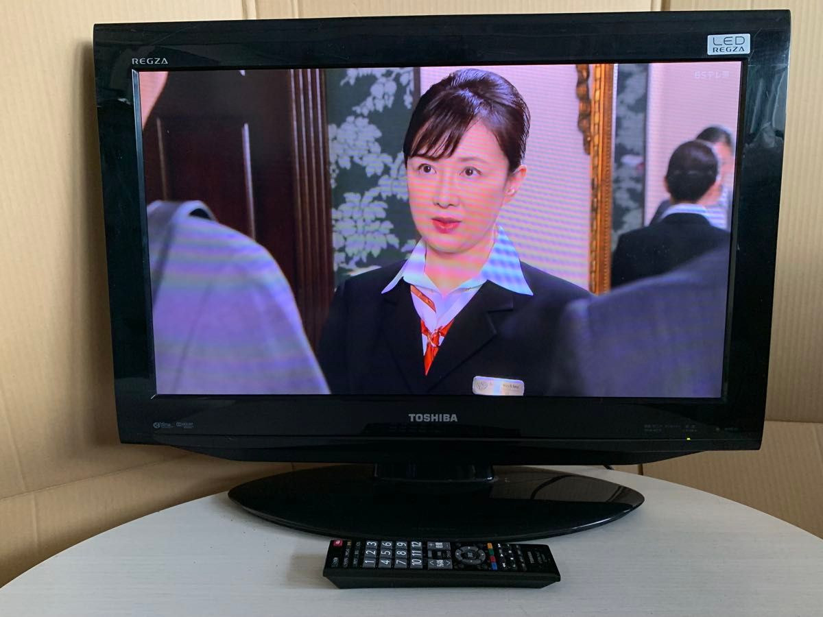 TOSHIBA REGZA 26インチ液晶テレビ 26RE1Sリモコン B-CASカード｜Yahoo