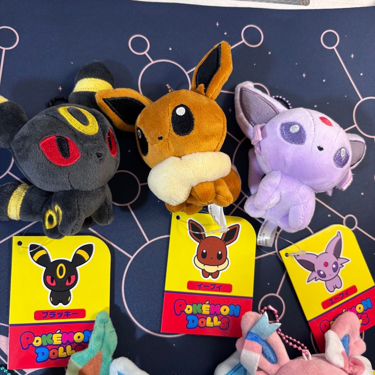 ポケモンセンター ドール DOLL ブイズ ぬいぐるみ コンプリート コンプ