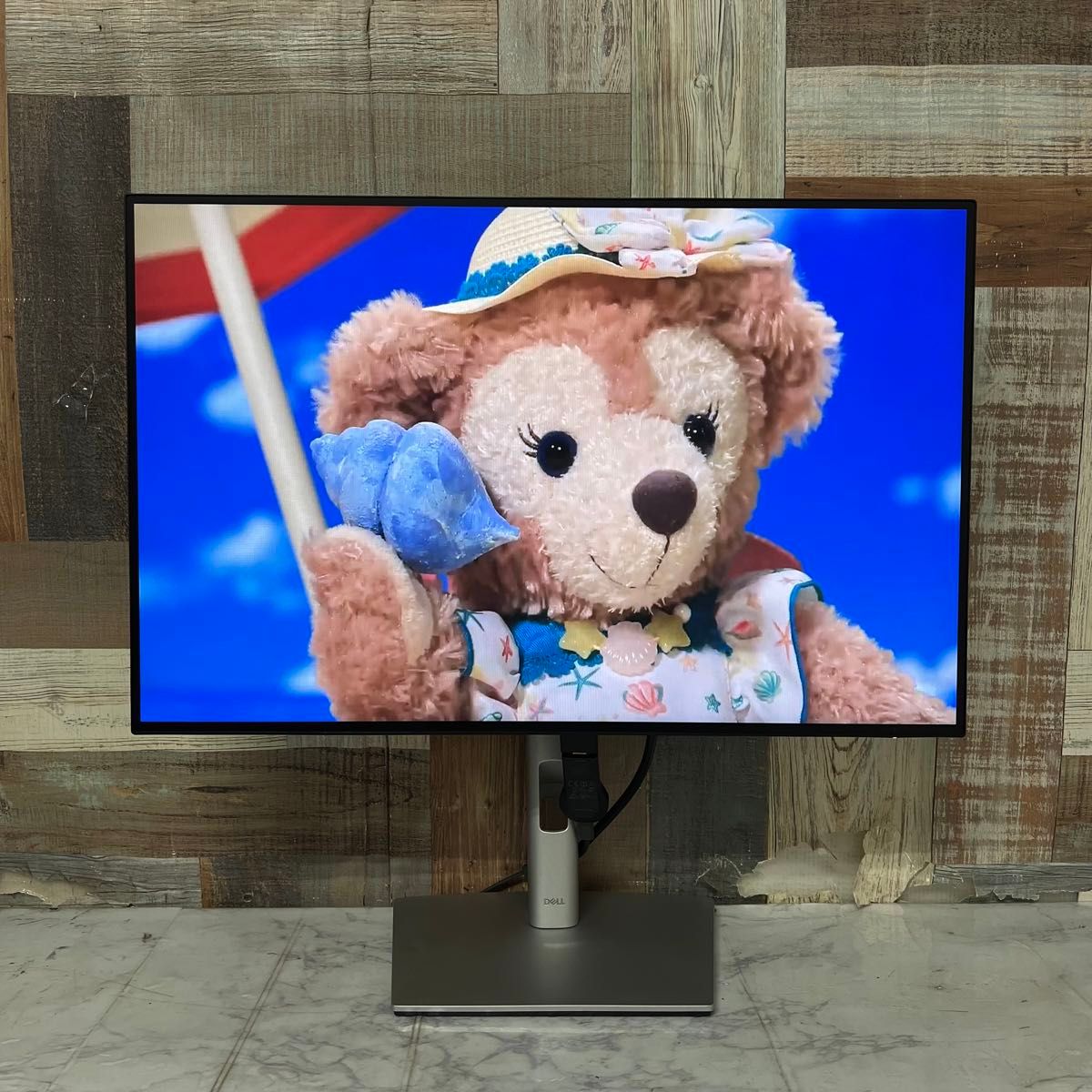 即日発送全国送料込 2年前購入 DELL24型ワイド液晶モニターブルー