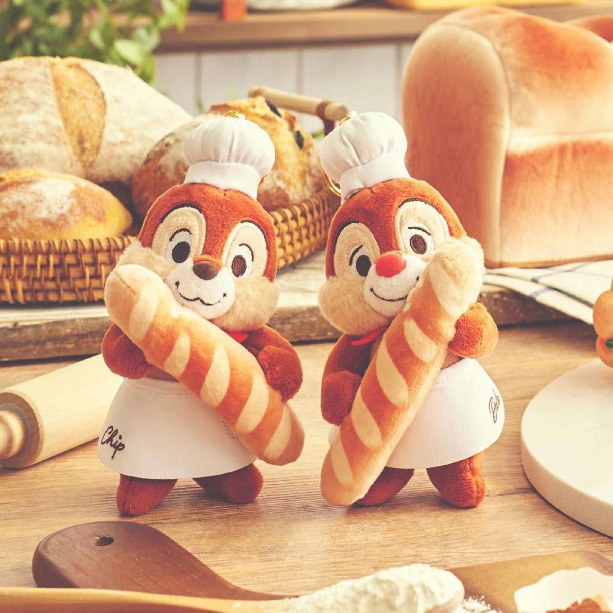 チップ デール ぬいぐるみキーホルダー・キーチェーン うるぽちゃ