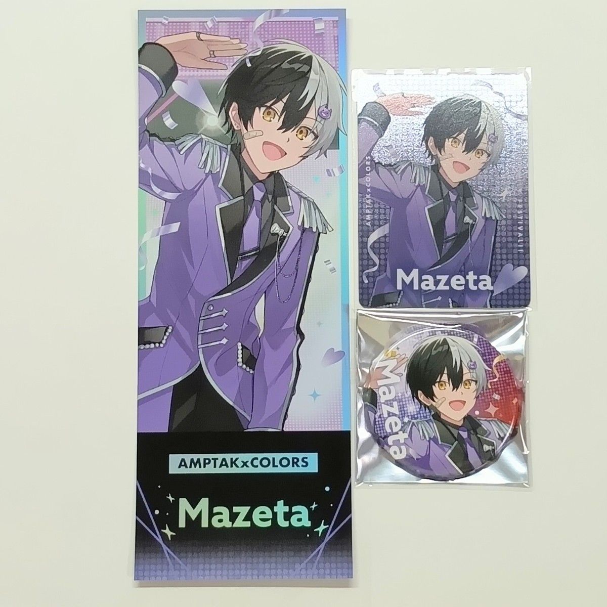 AMPTAK グッズ 缶バッジ フォトカード AMPTAKxCOLORS / 缶バッジ