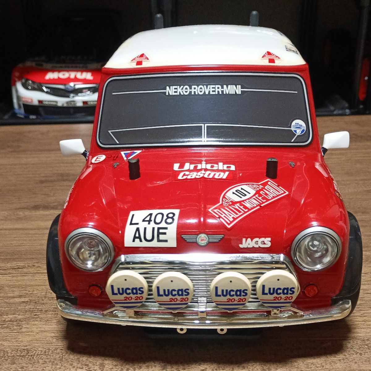 タミヤ 1/10RC ローバーミニクーパー '94 モンテカルロ ラリー M