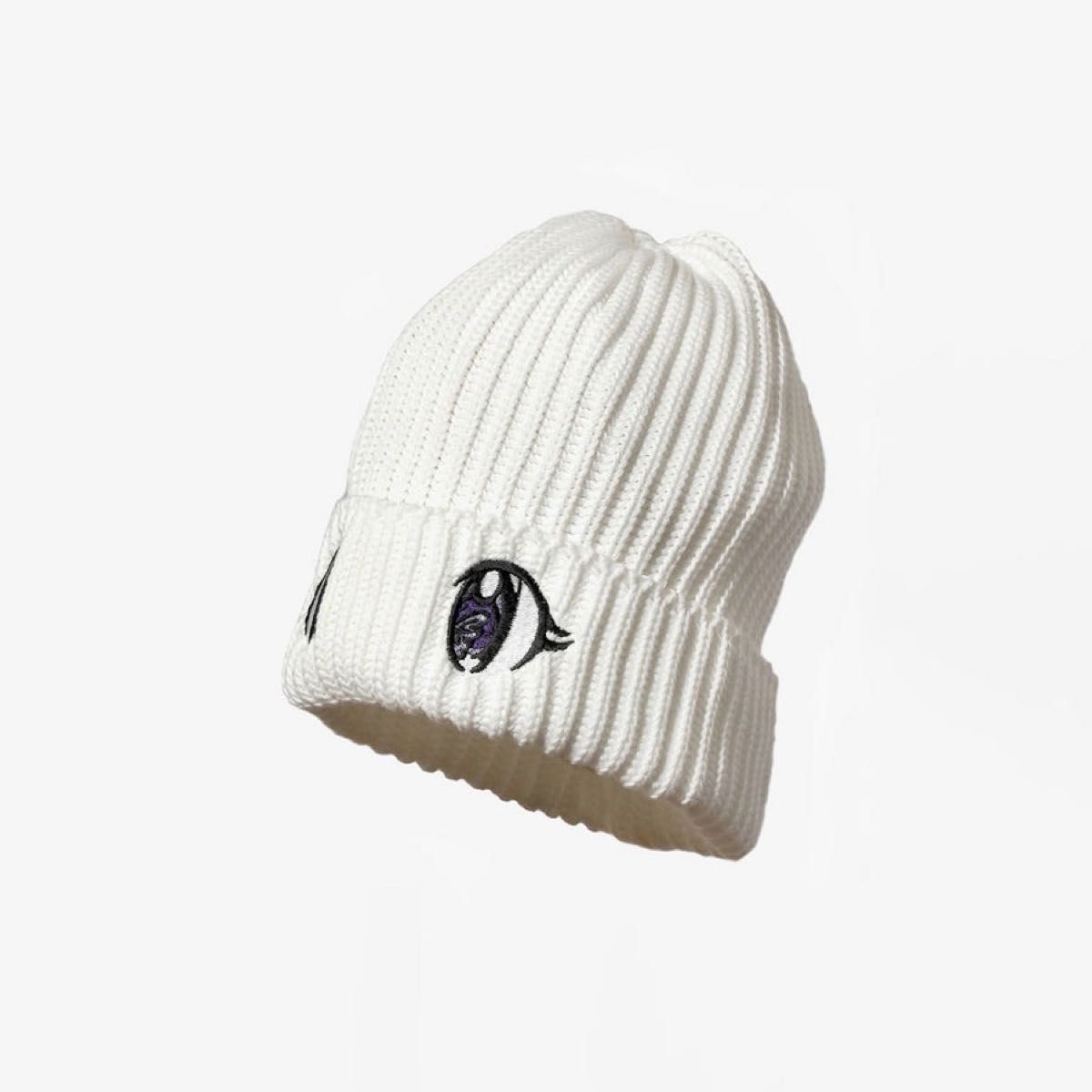 NEEDLES X KAE TANAKA WATCH CAP - KT EYES EMB 田中かえ ニット帽