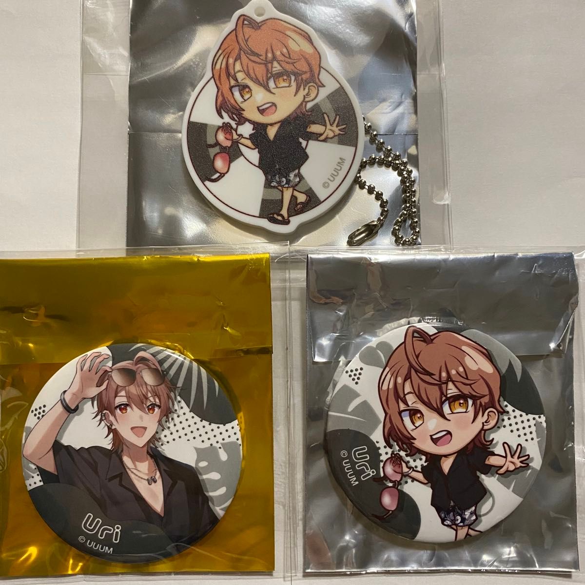 カラフルピーチ うり サマーランド 缶バッジ キーホルダー｜Yahoo