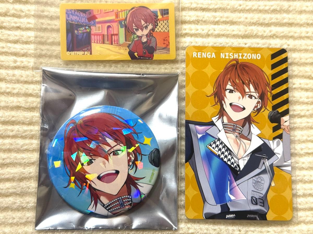 18TRIP エイトリ タワレコカフェ 缶バッジ 西園練牙 練牙