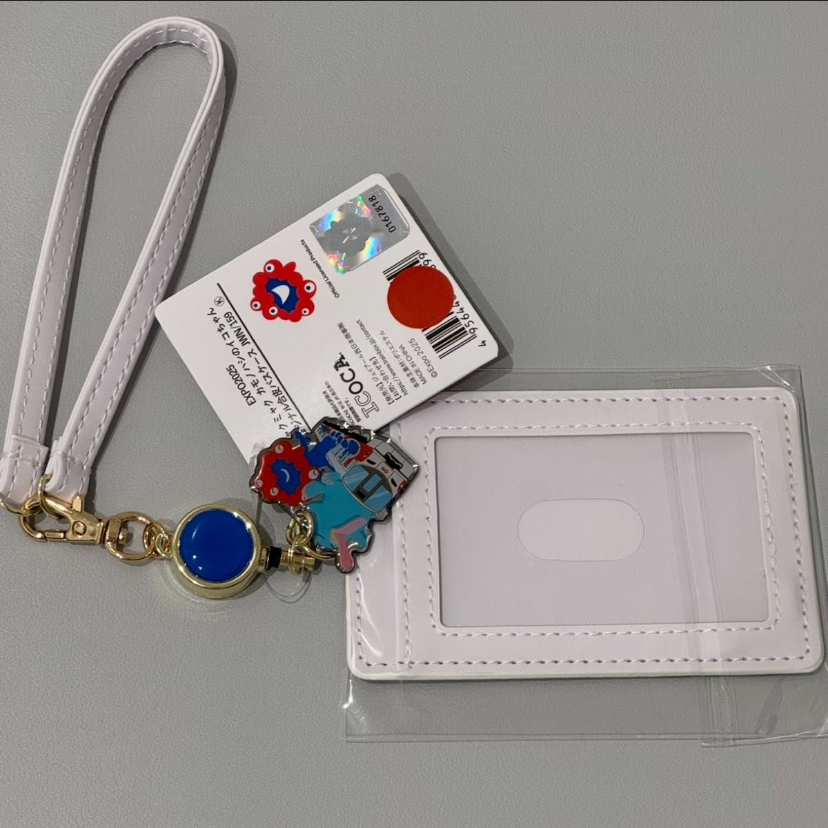 合皮パスケース 大阪万博 2025限定オリジナル 万博記念 ミャクミャク