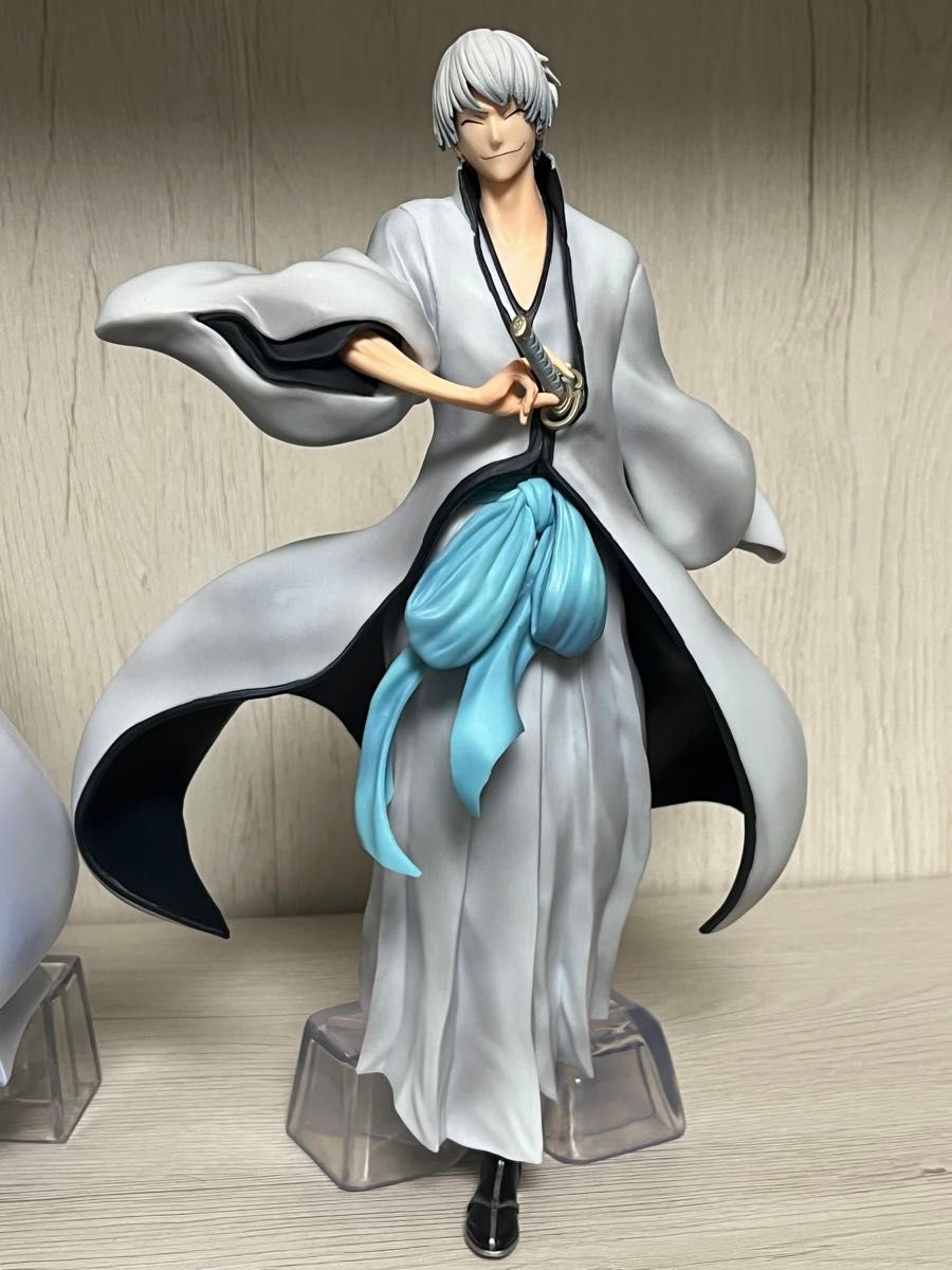 一番くじ BLEACH B賞 藍染惣右介 & B賞 市丸ギン 2体セット 箱なし
