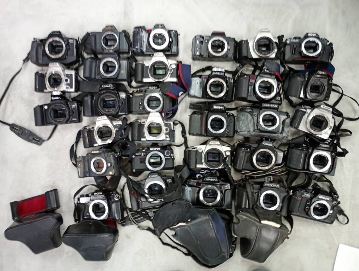 ジャンク まとめて 大量 色々 フィルムカメラ レンズ #0203-4(その他