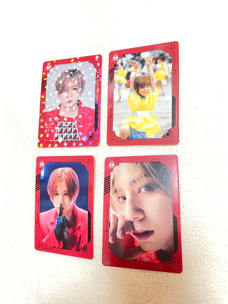 美品 山田涼介 RED ビジュアルカード 3種類｜Yahoo!フリマ（旧PayPay