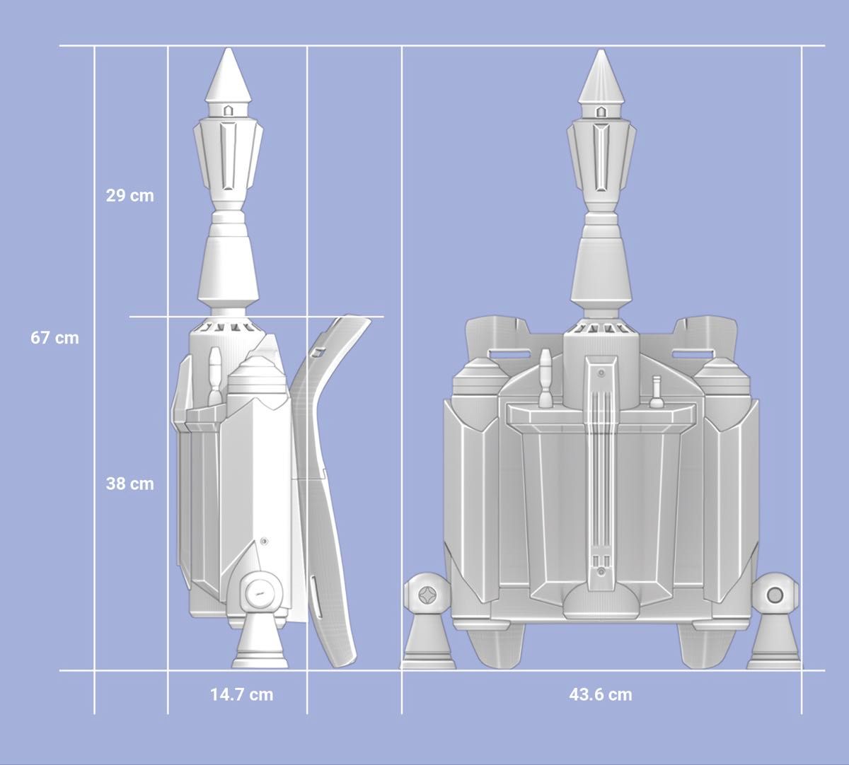 マンダロリアン アーマー ボバフェットジェットパック 1/1 マンダ