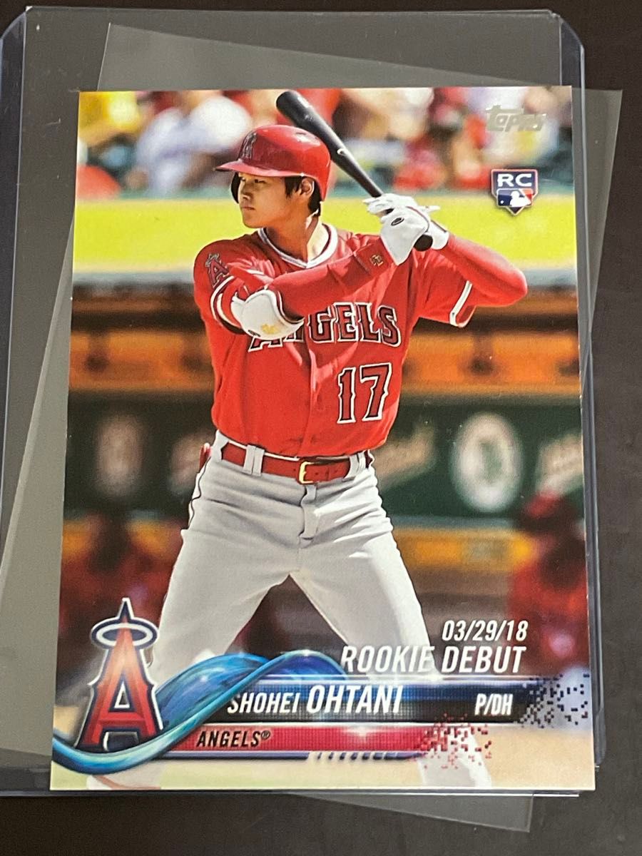 2018 TOPPS HERITAGE 大谷翔平 ルーキーカード RC rc PSA10】2018