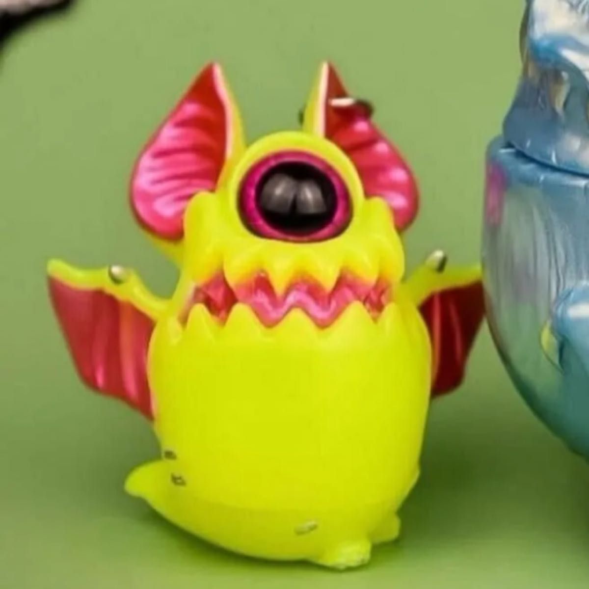 カゲマルデザイン チャイビー ソフビ 蛍光イエロー カゲマルデザイン