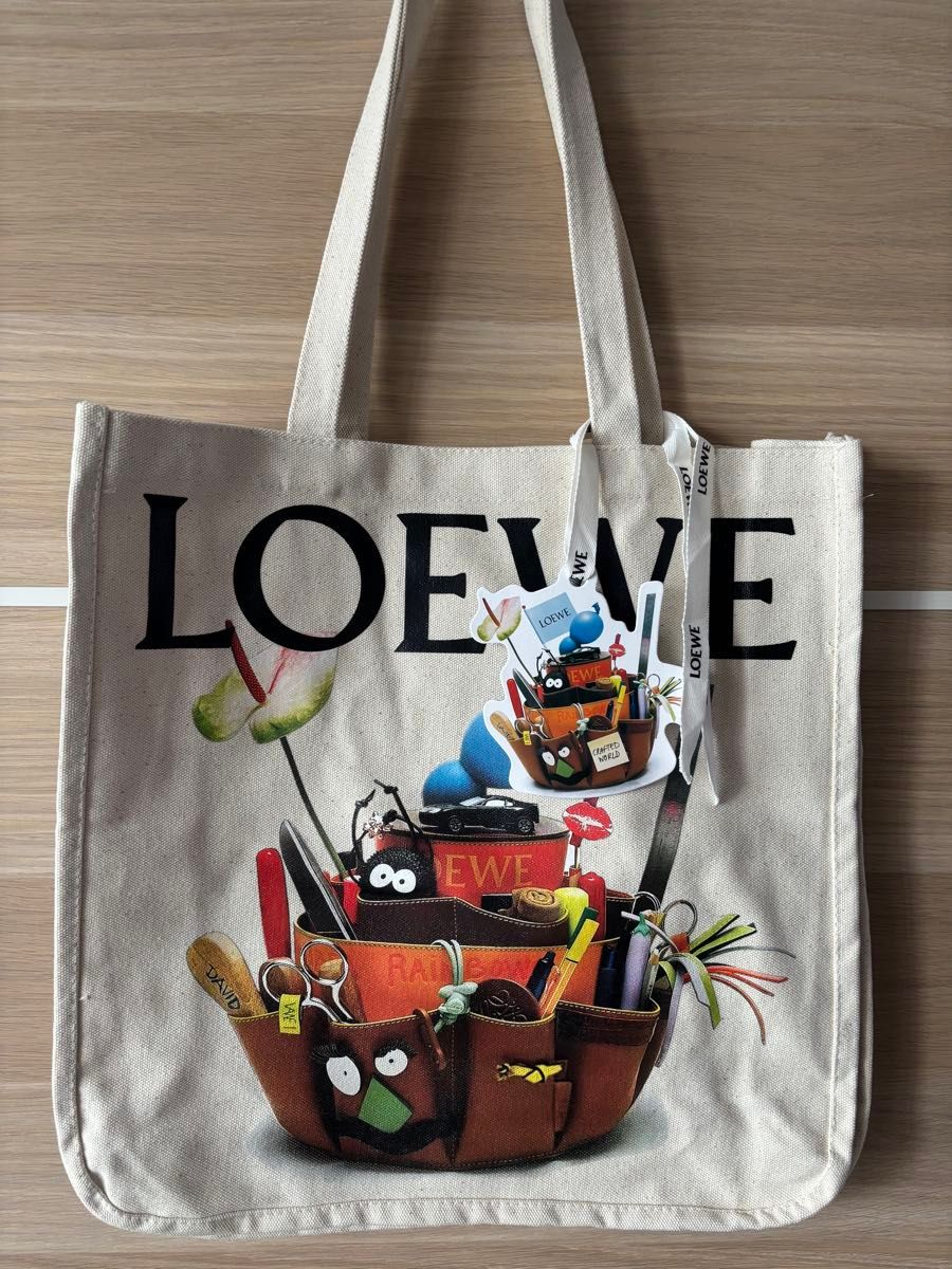 LOEWE トートバッグ ノベルティ Crafted World ロエベ LOEWE CRAFTED