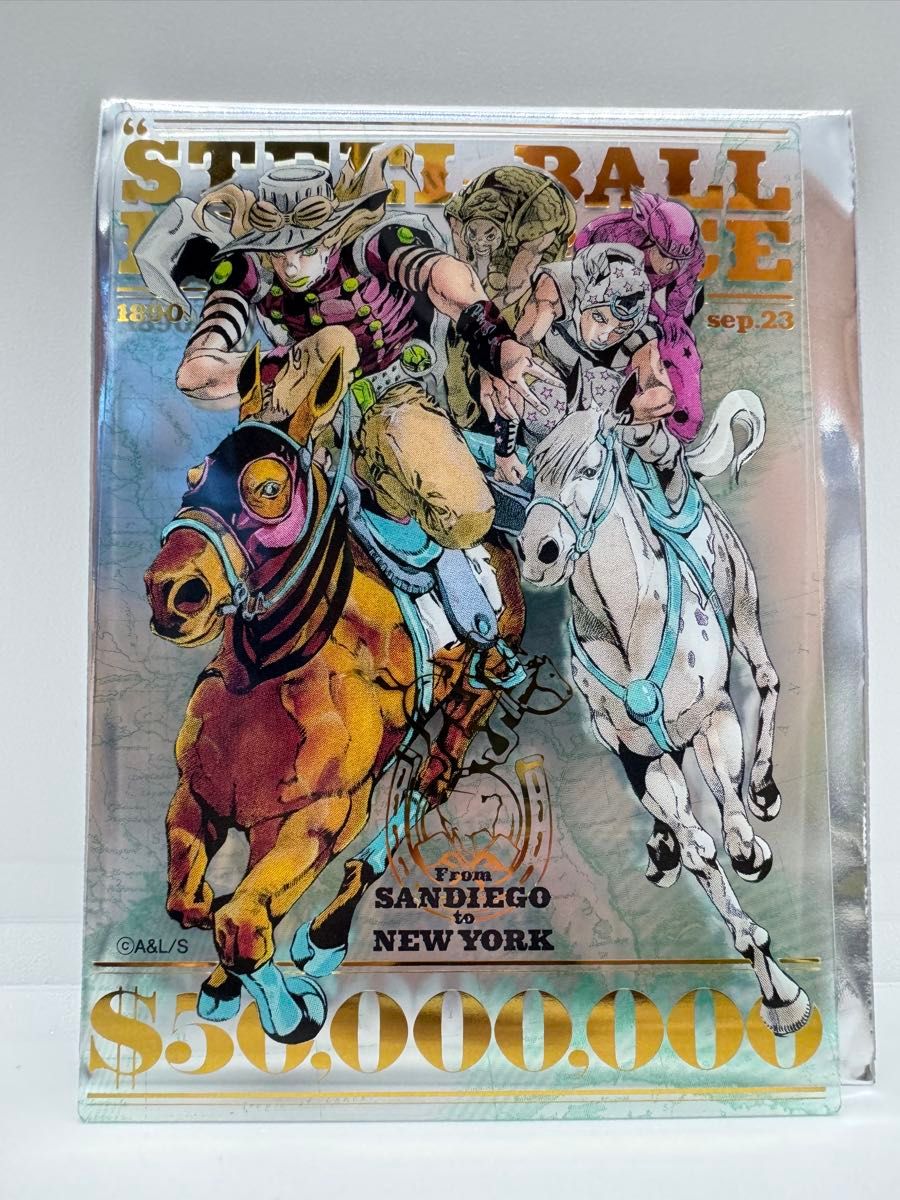 ☆新品未開封☆限定品☆ジョジョキャラバン B2ポスター 3種セット