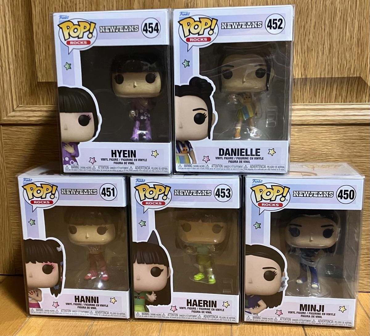 ファンコポップ Newjeans Funko POP! フィギュアセット 5体 ファンコ