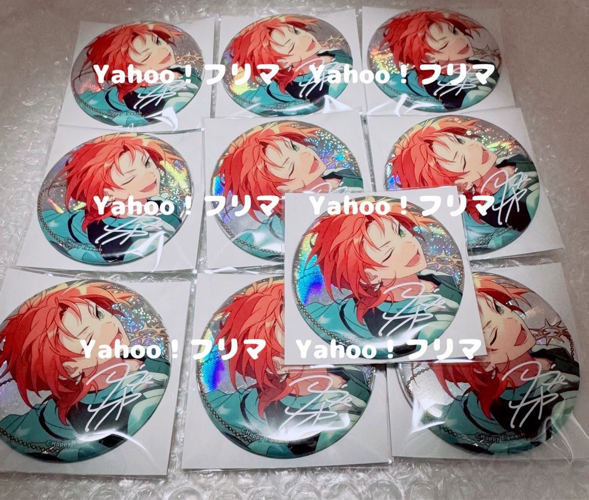 月永レオ あんスタ STORM 9周年 缶バッジ 10個 gracolle仕様〉gracolle