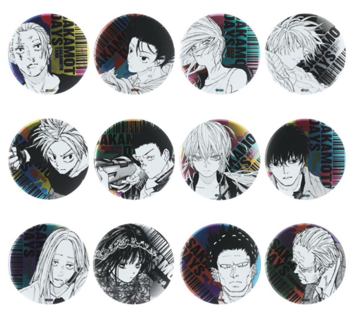 サカモトデイズ アートコースター デコレクション缶バッジ box 未開封