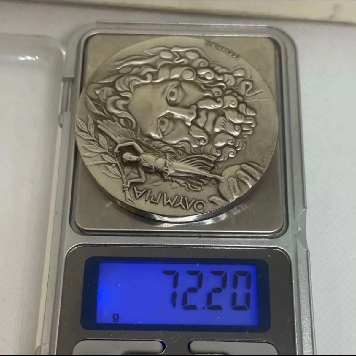 純銀72.2g アテネオリンピック 第1回アテネ大会 優勝メダル 復刻メダル