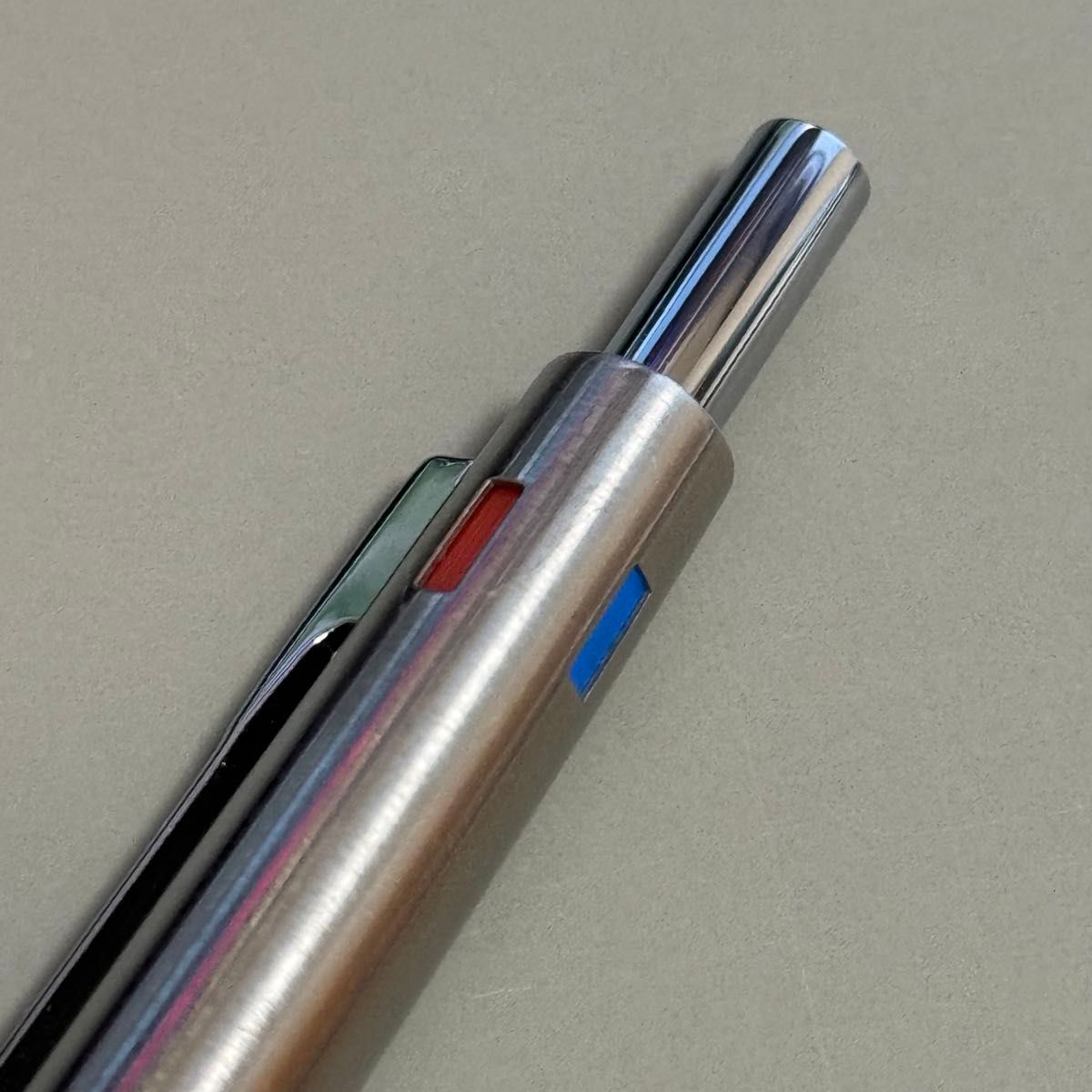 超希少・純正インク付】PILOT 4色細字ボールペン ステンレス軸 廃番品