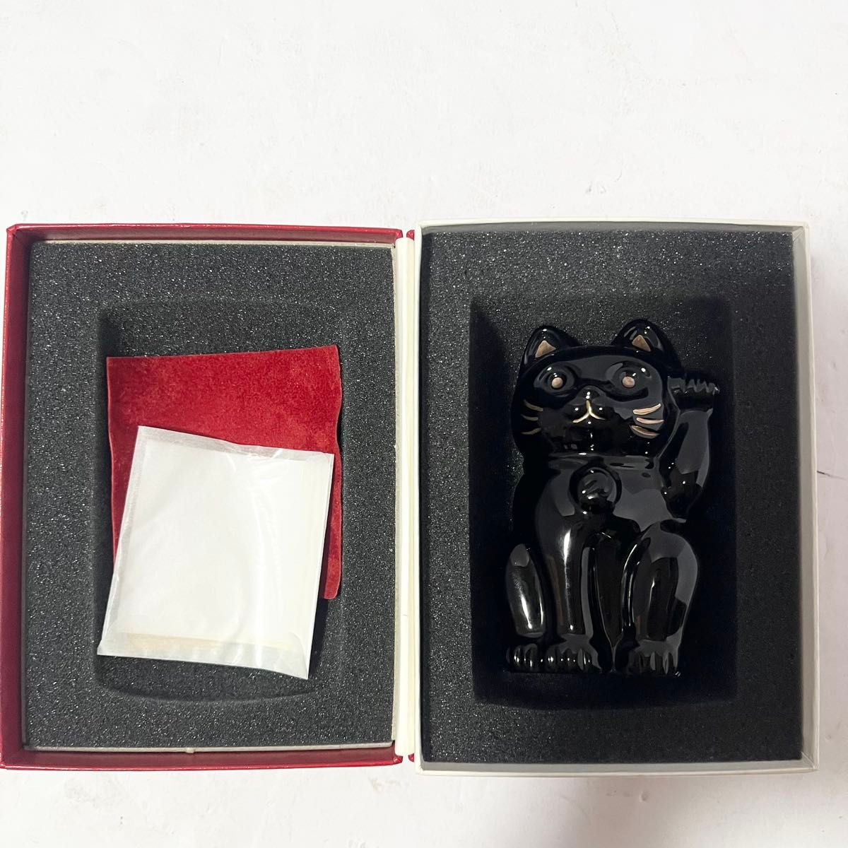 バカラ】動物 スフィンクス 置物 インテリア 美品☆幸運 魔除け バカラ