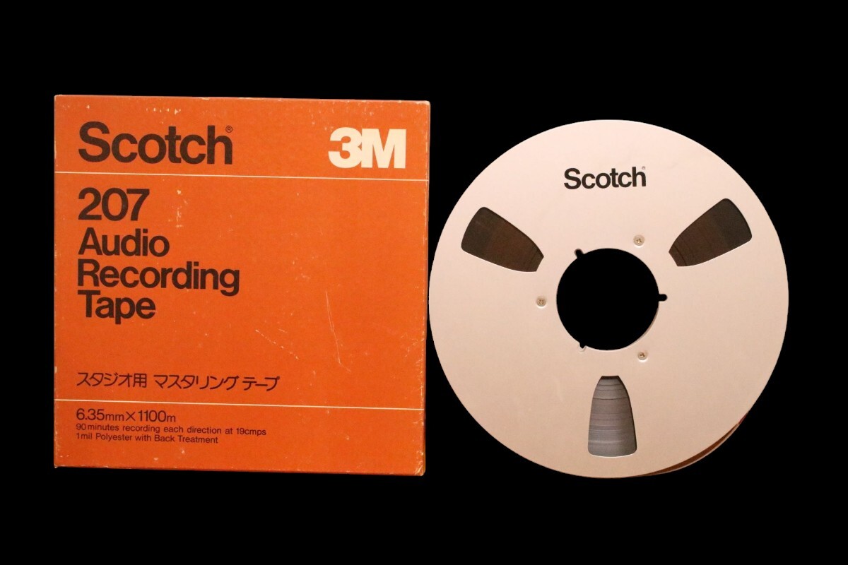 Scotch スコッチ 10号オープンリールテープ212 メタルリール 品